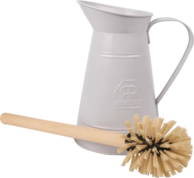 Metal toiletbørsteholder - Hvid