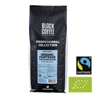 Black Coffee Roasters Økologisk Fairtrade KRAV Hele Kaffebønner - 1 KG