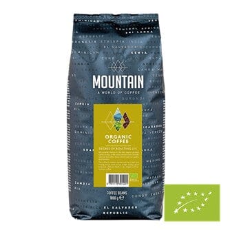 Mountain Økologisk Hele Kaffebønner 1 KG