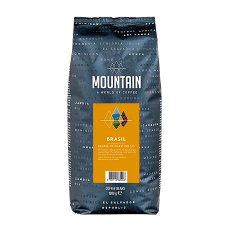 Mountain Økologisk Brasil KRAV Hele Kaffebønner 1 KG