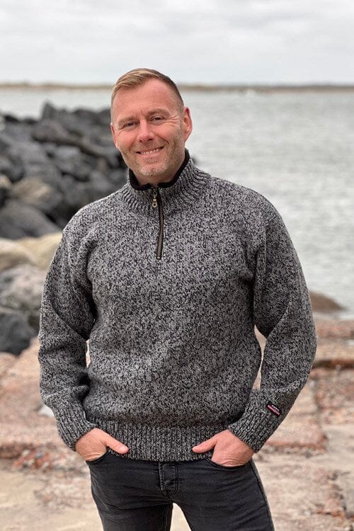 Norsk Sweater Nansen - Mørkegrå