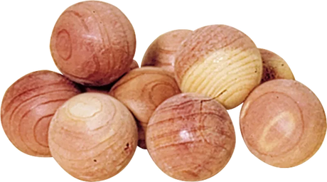 Cedertræskugler – naturlig mølbeskyttelse uden kemi