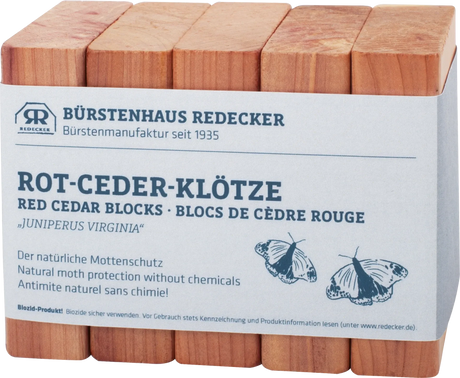 Cedertræsblokke – 5 stk. | Naturlig beskyttelse mod møl