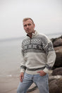 Norsk Sweater 100% Ren Ny Uld - Hvid