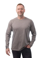 Baselayer tee i 100% fine merinould by WOOLWEAR - Sandfarvet