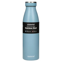 Load image into Gallery viewer, Sistema Drikkeflaske 500 ml - Coast Blue
