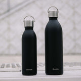 Qwetch Drikkeflaske Active 600 ml - Matt Black