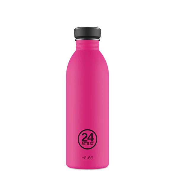 24 Bottles Urban Drikkedunk 500 ml - Passion Pink