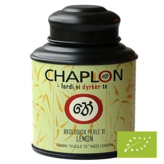 Chaplon Perle Te med Lemonsmag Dåse Økologisk