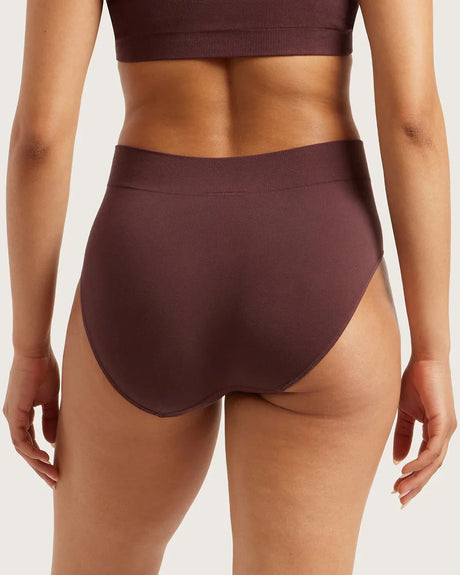 Boody Full Brief Trusser Bambus - Mulberry