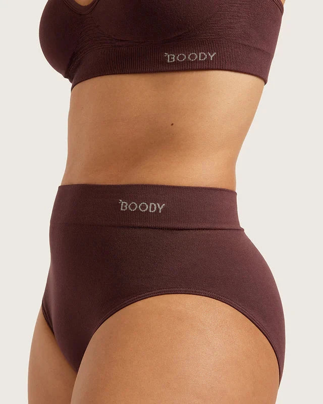 Boody Full Brief Trusser Bambus - Mulberry