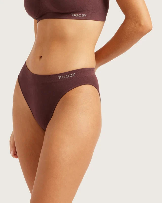 Boody Classic Bikini Trusser Bambus - Mulberry
