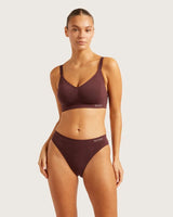 Boody Classic Bikini Trusser Bambus - Mulberry