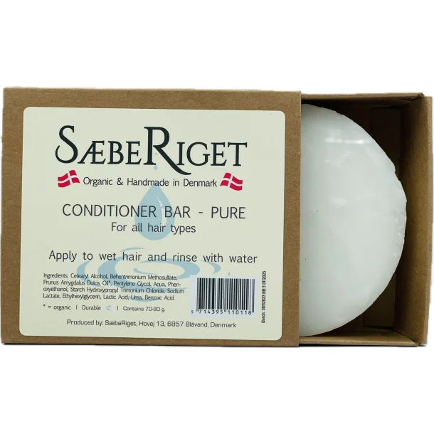 SæbeRiget Balsam Bar - Pure