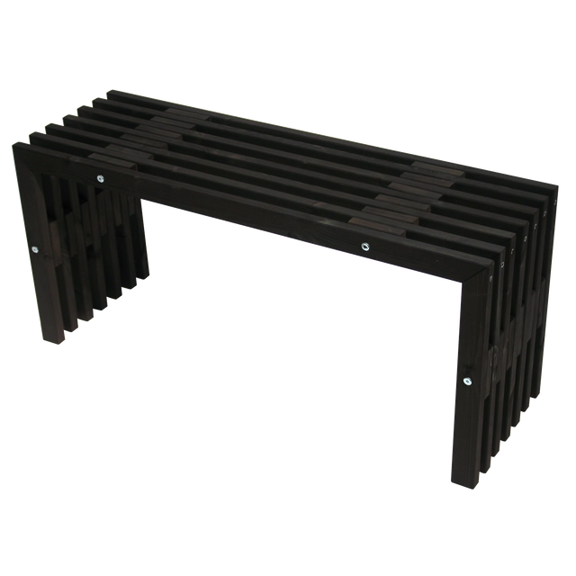 Ecofurn D-Bench - 100 Pine Black Oiled