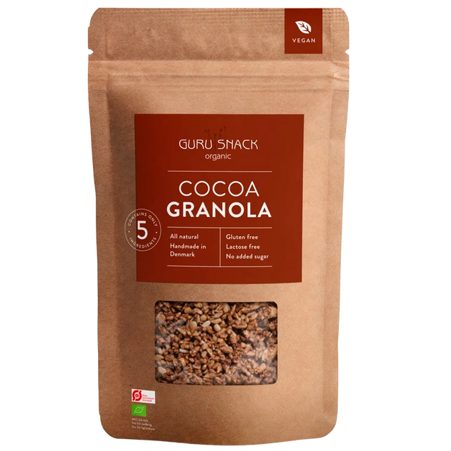 Guru Snack Cocoa Granola - 350 Gram