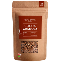 Load image into Gallery viewer, Guru Snack Cocoa Granola - 350 Gram
