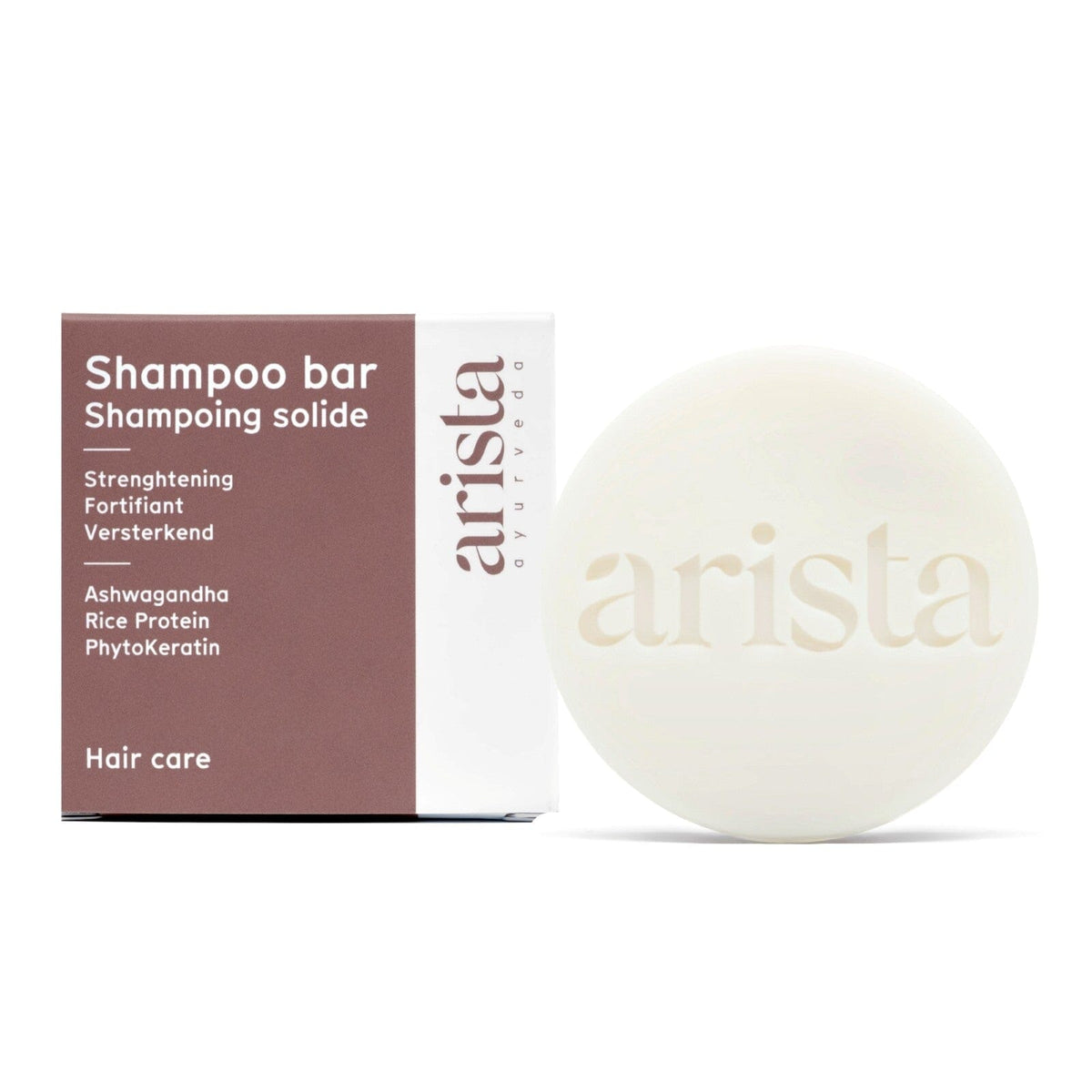 Styrkende shampoo bar til skadet hår