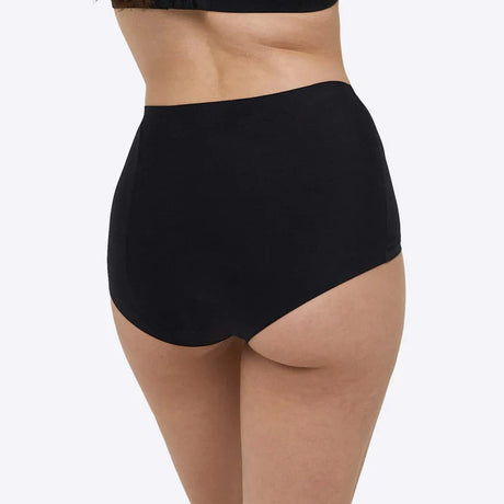 Wuka Menstruationstrusse Stretch Seamless High Waist - Sort Heavy Flow