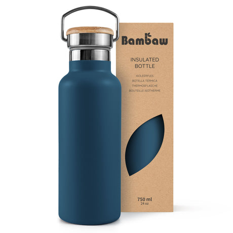 Bambaw Termodrikkedunk 500 ML - Blå