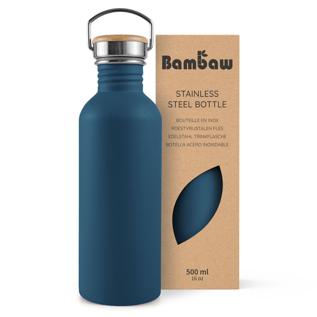 Bambaw Drikkedunk 500 ML - Blå