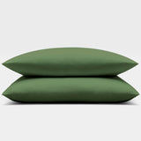 Bambus Hovedpudebetræk 2 STK - Olive