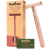 Bambaw Barberskraber Safety Razor - Rose Gold