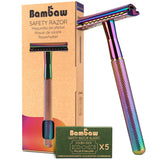 Bambaw Barberskraber Safety Razor - Rainbow