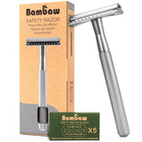 Bambaw Barberskraber Safety Razor - Silver