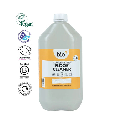 BIO-D Gulvrengøring med hørfrøolie 5 liter