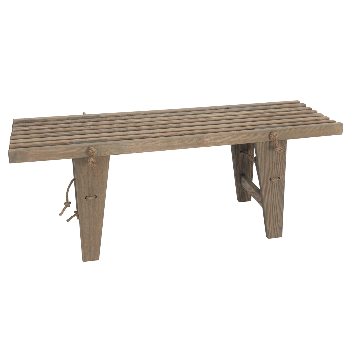 Ecofurn Ecobench - 120 Ash Grey Oiled