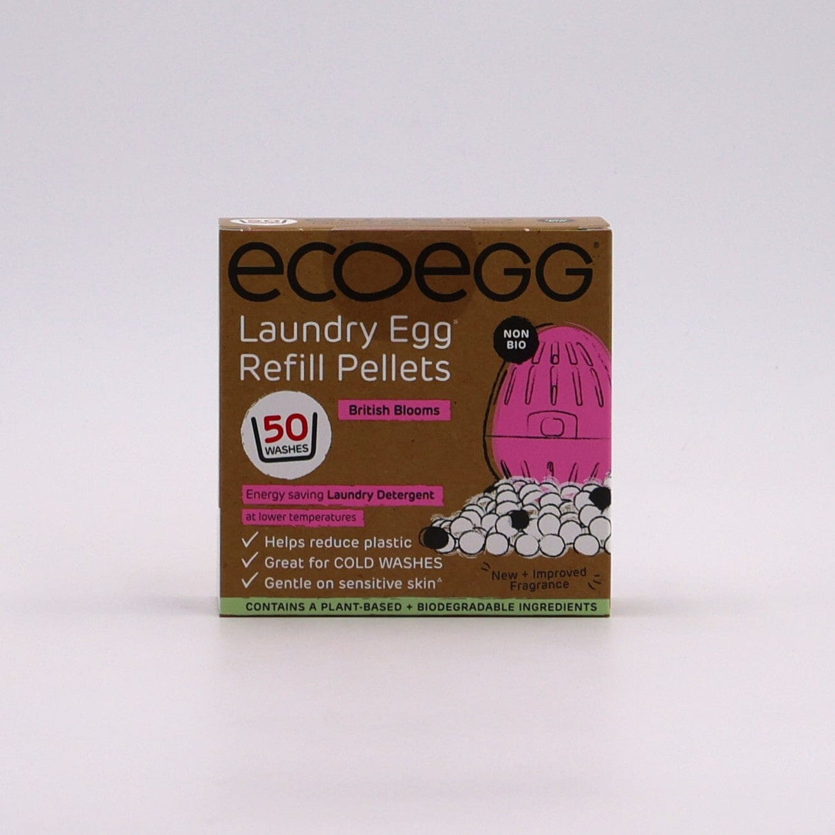 Ecoegg 2nd Gen vaskeæg REFILL - 50 vaske