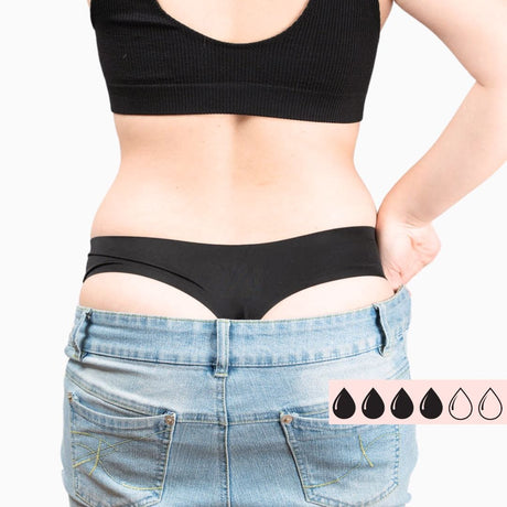 Comfydence Butterfly Menstruationstrusse Heavy Flow - Sort