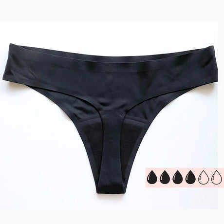 Comfydence Butterfly Menstruationstrusse Heavy Flow - Sort