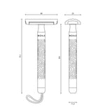 Mühle Companion DE-Skraber, Unisex, Grå