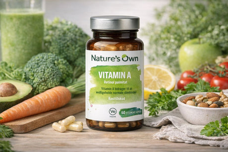 Nature’s Own A-Vitamin 60 kapsler 5.000 IE