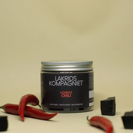 Lakridskompagniet - Lakridskompagniet - salmiak lakrids chili 120 gram