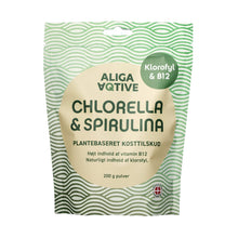 Load image into Gallery viewer, Aliga Chlorella &amp; Spirulina pulver
