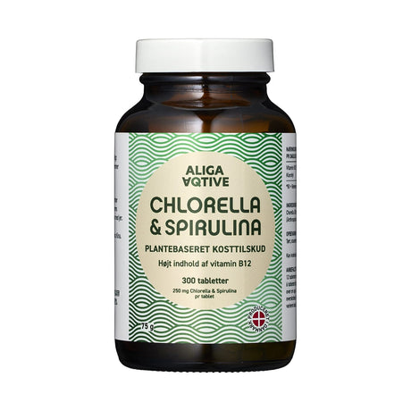 Aliga Chlorella & Spirulina tabletter