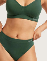 Boody Classic Bikini Trusser Bambus - Emerald Green