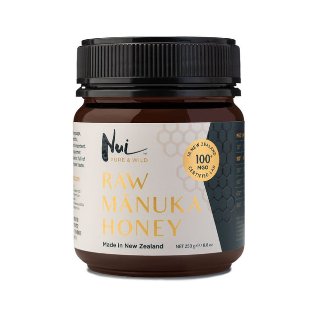 NUI ægte Manuka Honning 250g - MGO100+