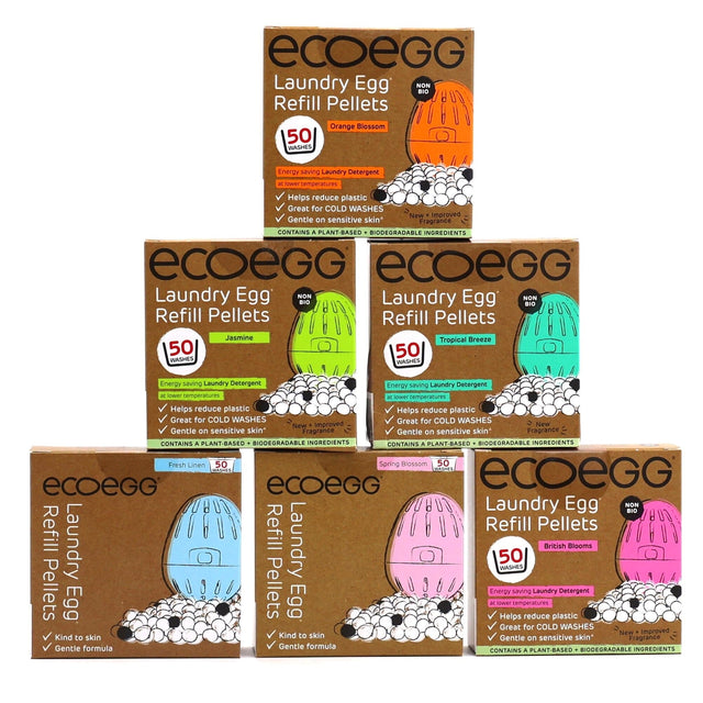 Ecoegg 2nd Gen vaskeæg REFILL - 50 vaske