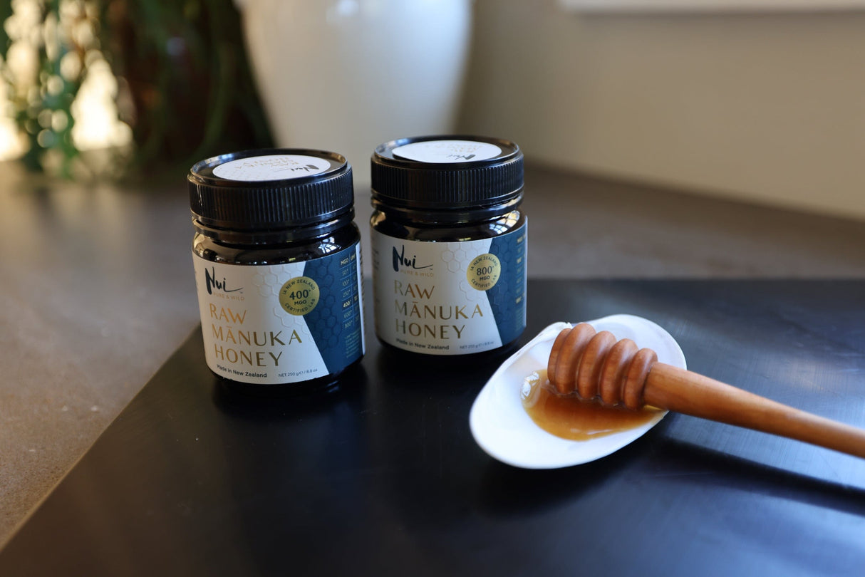 NUI ægte Manuka Honning 250g - MGO800+