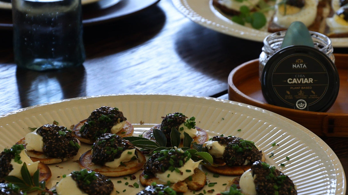 Nata plantebaseret Chia-kaviar 100 gram
