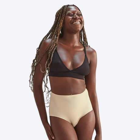 WUKA Inkontinens Trusser High Waist - For Light Leaks - Light Nude