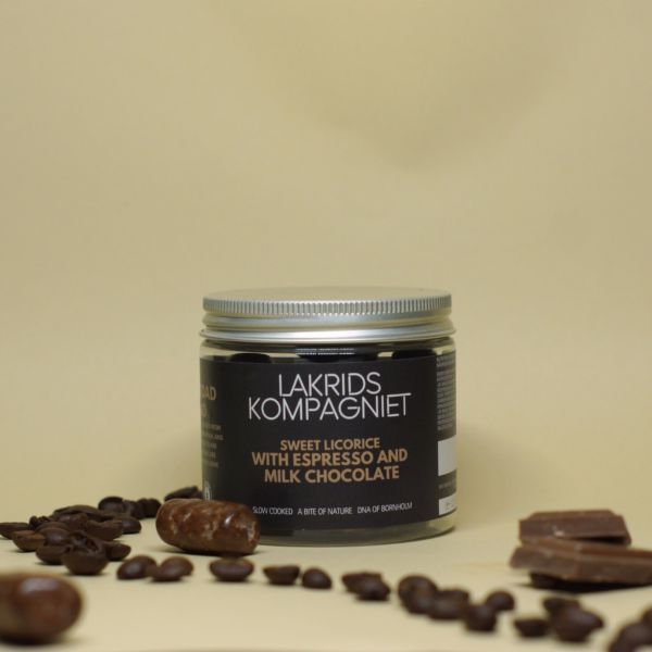 Lakridskompagniet - Sød lakrids Espresso 130 gram