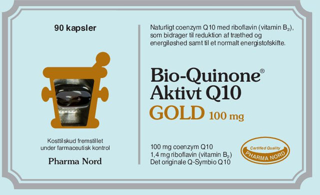 Pharma Nord Bio-Quinone Aktivt Q10 Gold 100 mg - 90 stk