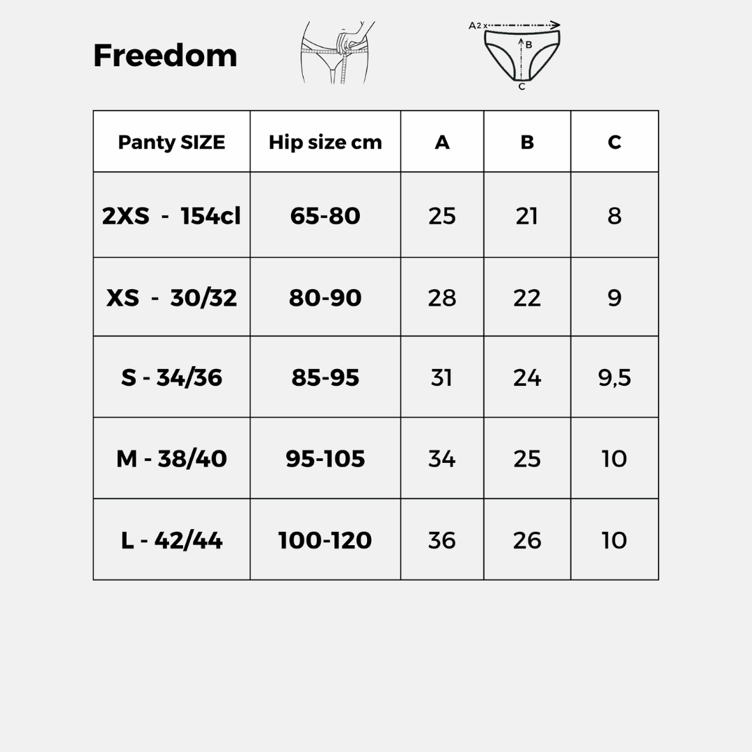 Comfydence Freedom Hipster - Heavy Flow