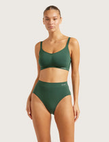 Boody Full Brief Trusser Bambus - Emerald Green