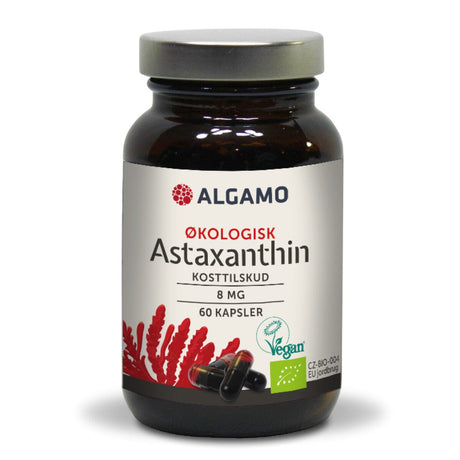 ALGAMO Astaxanthin Bio 8 mg - 90 Kapsler